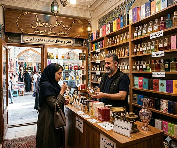 شعبه بازار رضا عطر روحانی